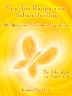 cover image of Von der Raupe zum Schmetterling